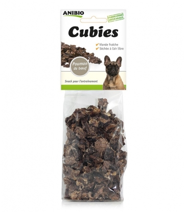 Friandises au poumon de boeuf 60 gr